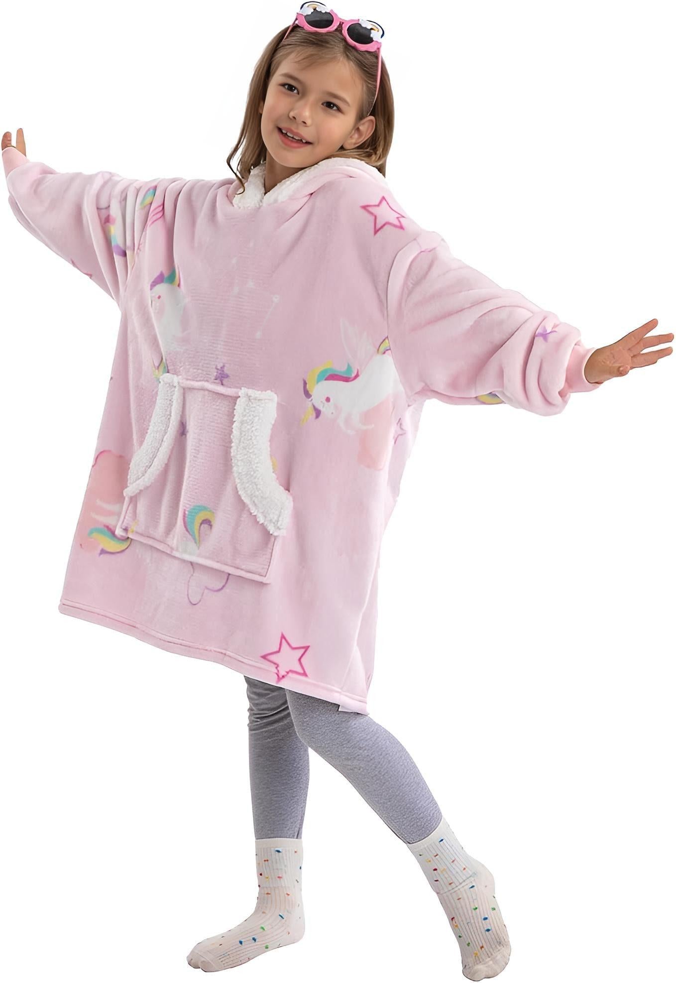 Winthome Kids Hoodie - 6XD9 Rosa