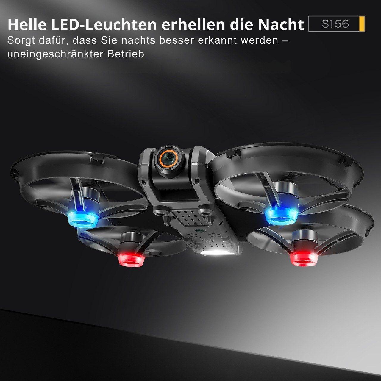 Goldstern RC Quadrocopter - S156 Schwarz - 2 Akkus