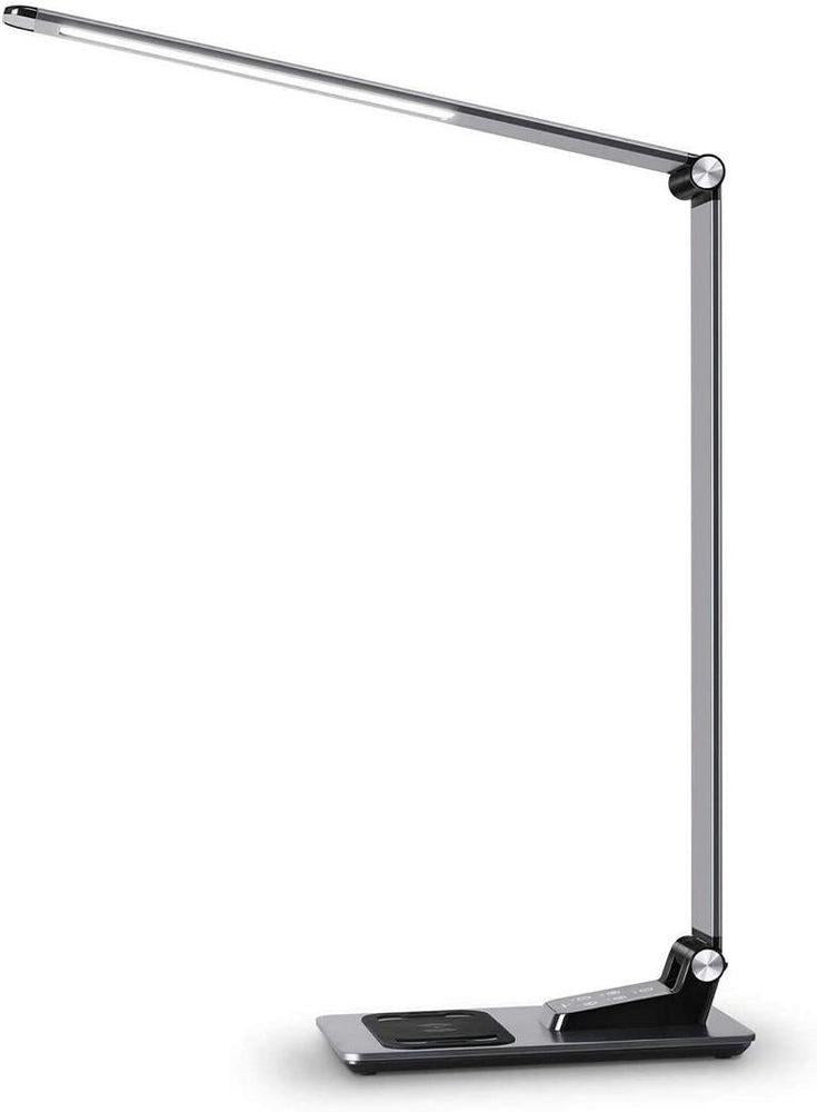 LED Schreibtischlampe - Deckey MA70C - Silber