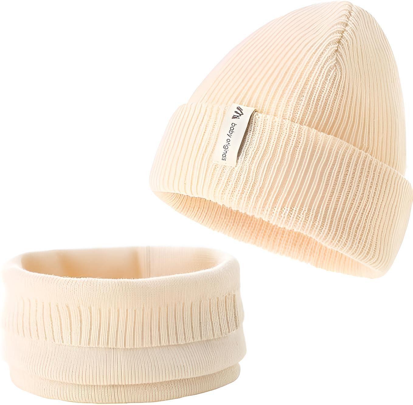 AHAHA Kinder Beanie - DZ2V Hellbeige