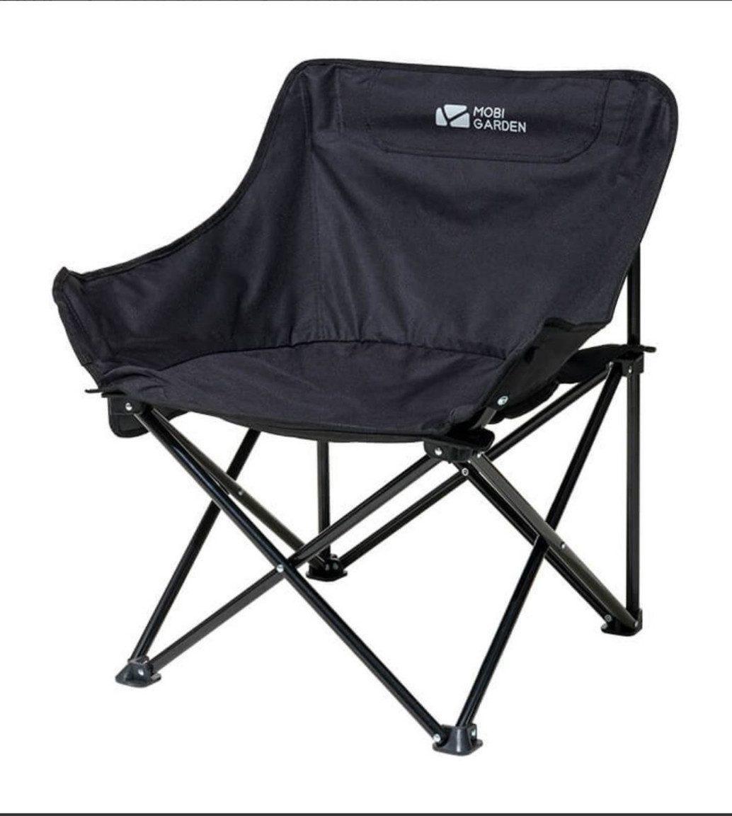 Mobi-Campingstuhl Moon Chair-Schwarz