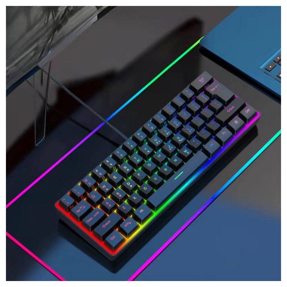Goldstern - Gaming-Tastatur -K401-WL- Schwarz