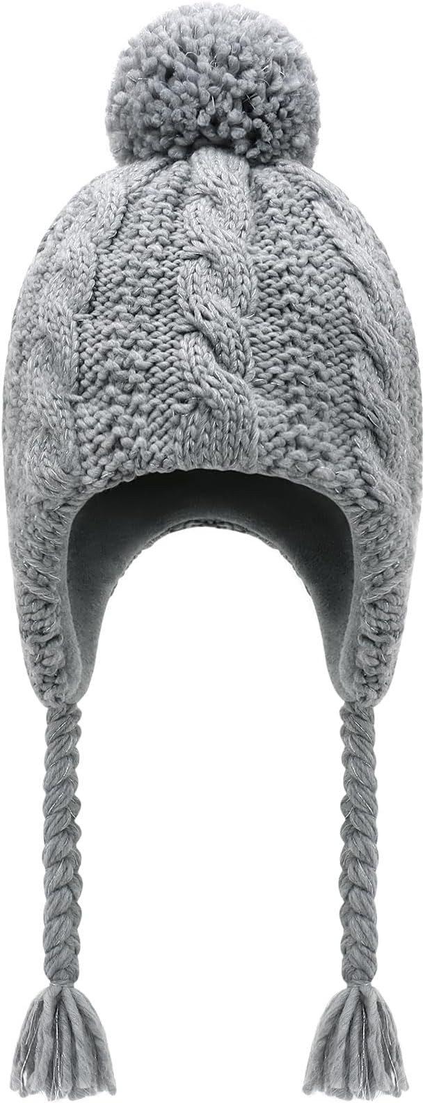 Monimo Beanie Fleecemütze - X7EX Grau