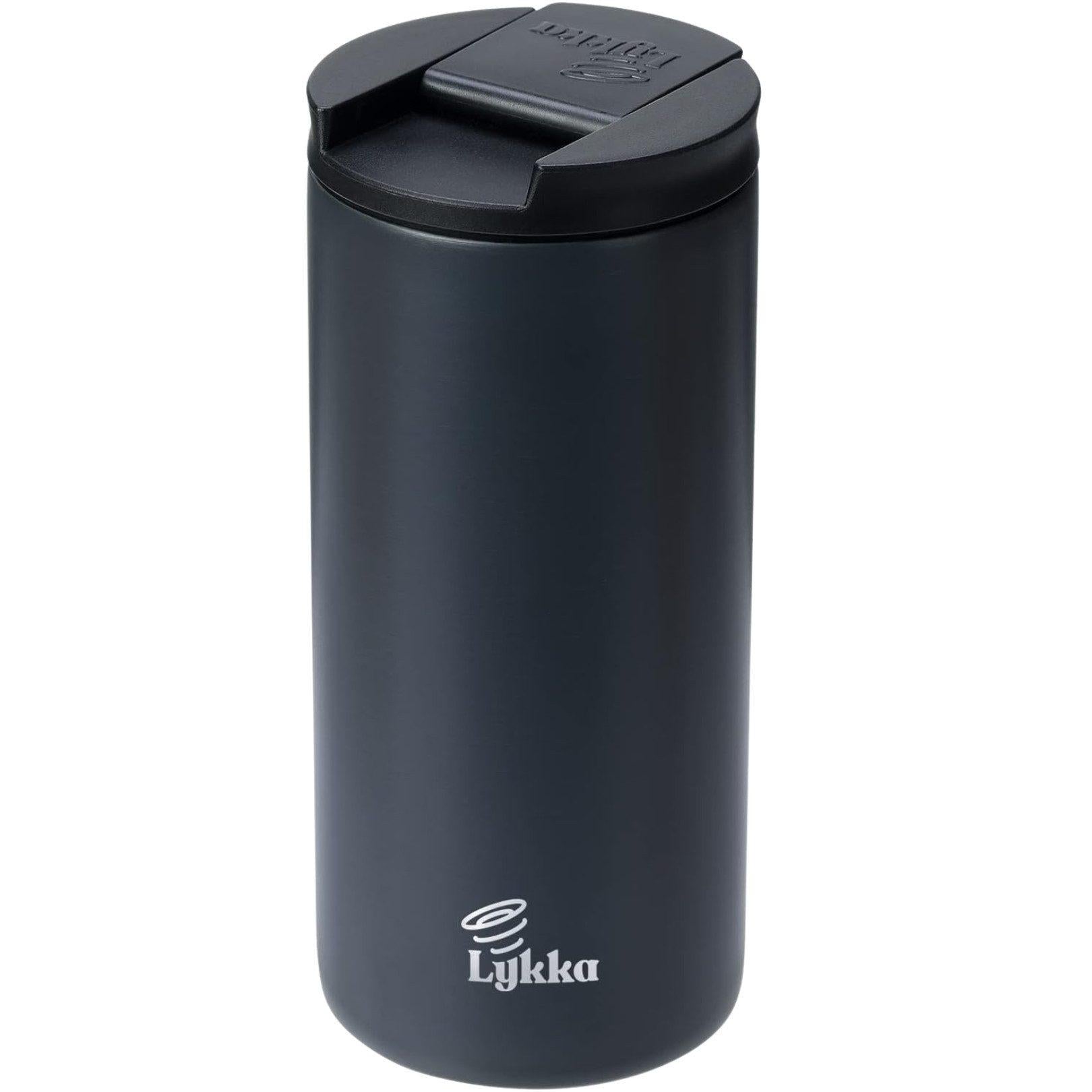 Lykka-Thermoflasche-schwarz-400 ml