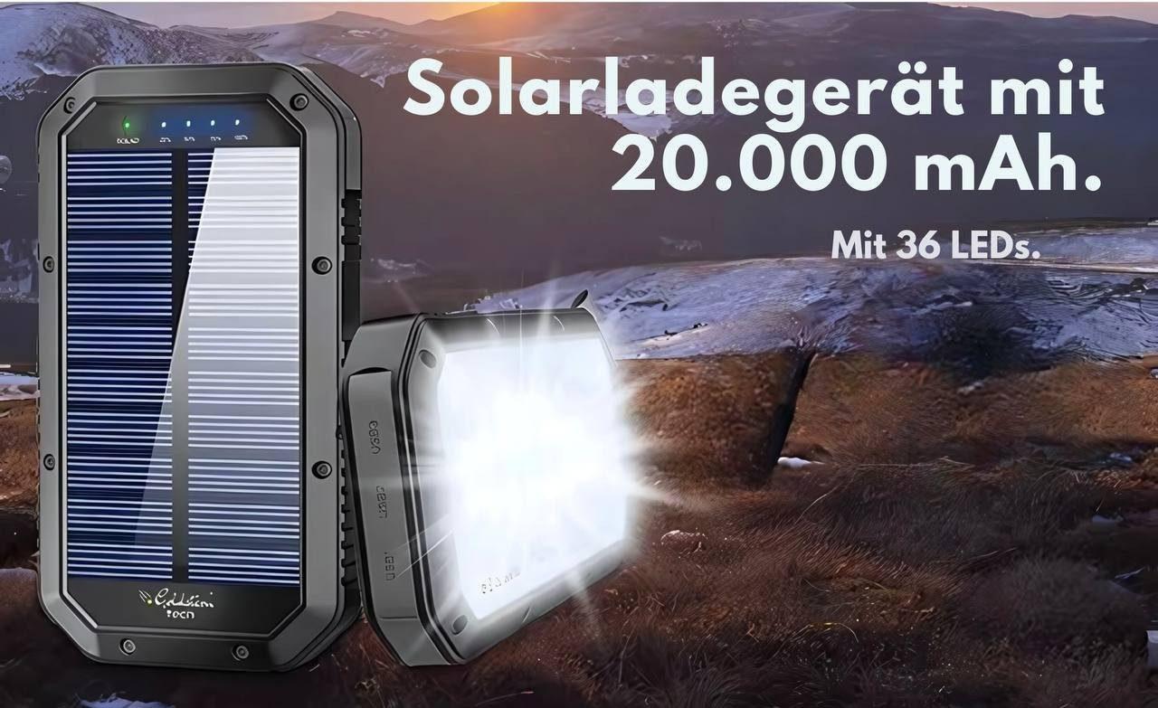 Goldstern - Powerbank - Solara X20