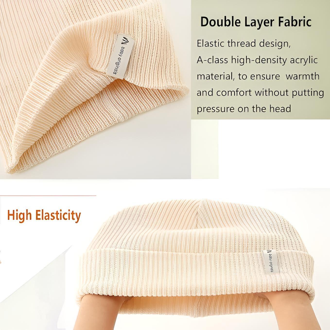 AHAHA Kinder Beanie - DZ2V Hellbeige