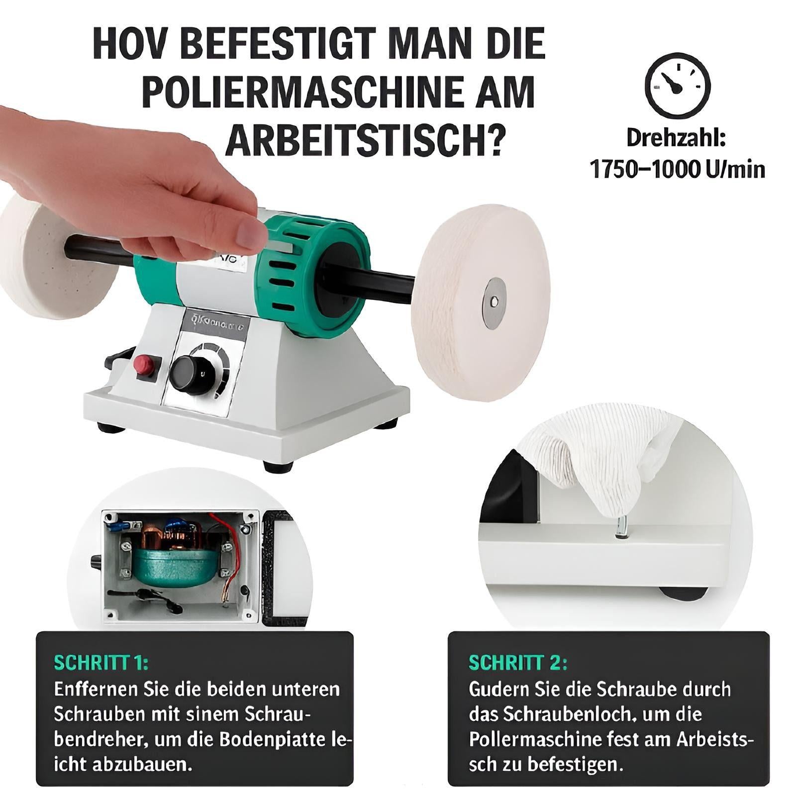 BAOSHISHAN - Poliermaschine - N719 Grün