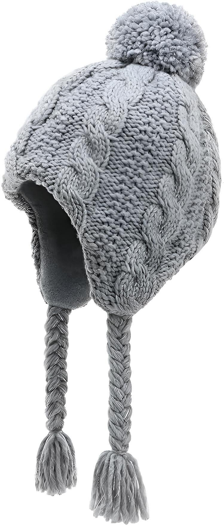 Monimo Beanie Fleecemütze - X7EX Grau