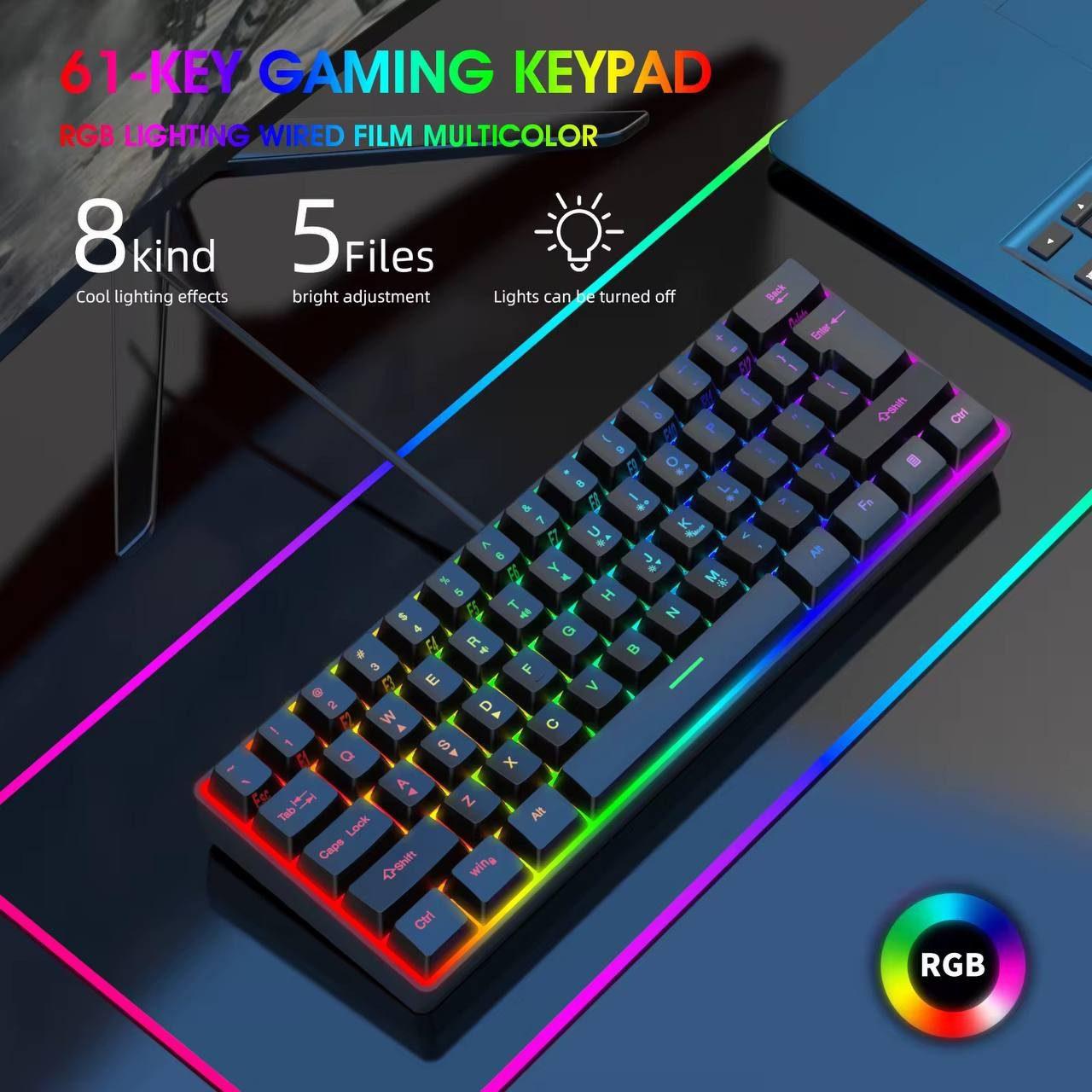 Goldstern - Gaming-Tastatur -K401-WL- Schwarz