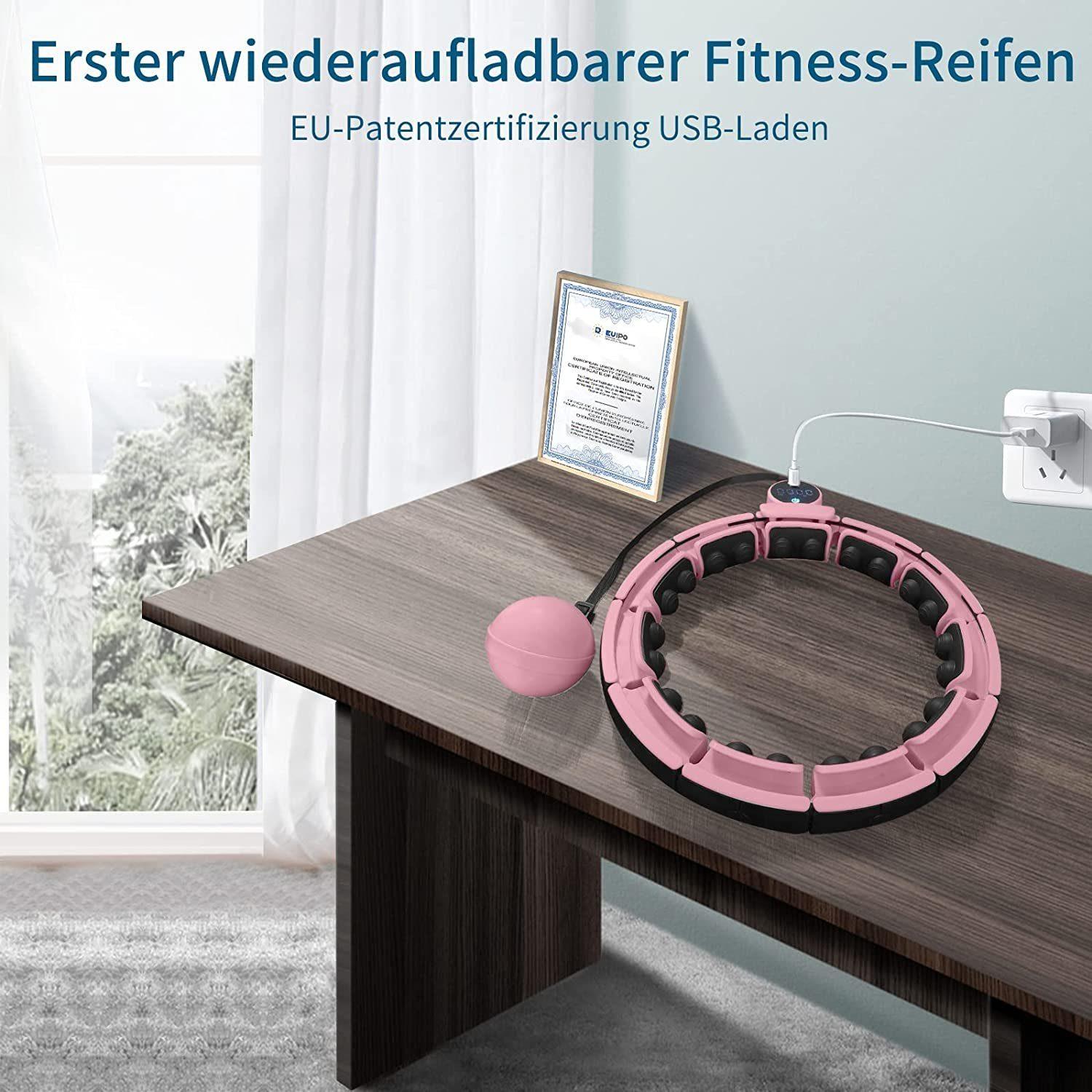 Soog Digi - Smart Hola Hoop Reifen - Hellrosa