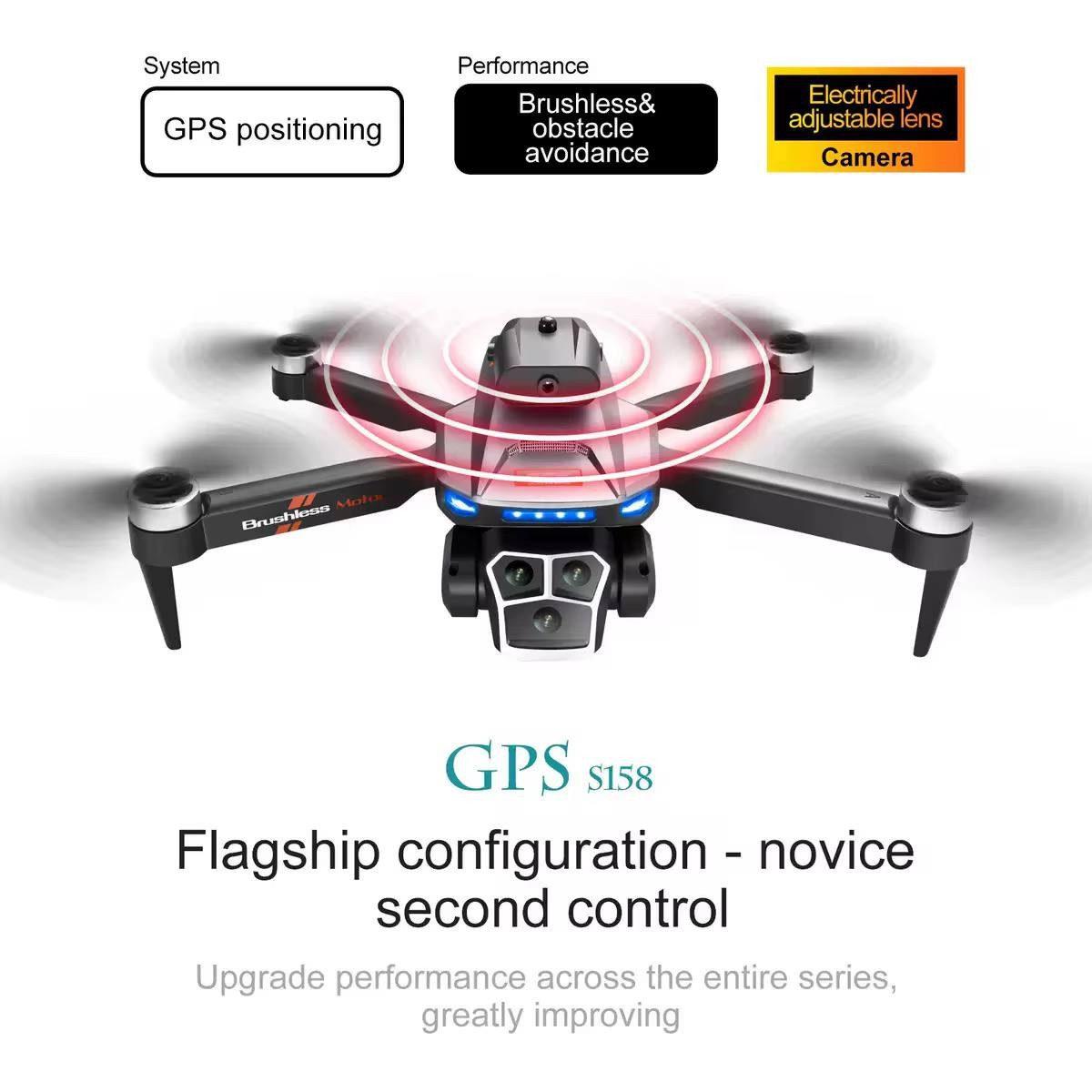 Goldstern Drone - RC Quadrocopter - S158 Max