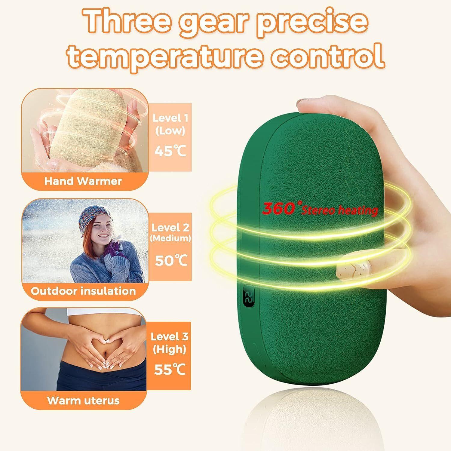 Diyarts Powerbank 2in1-Handwärmer - Grün