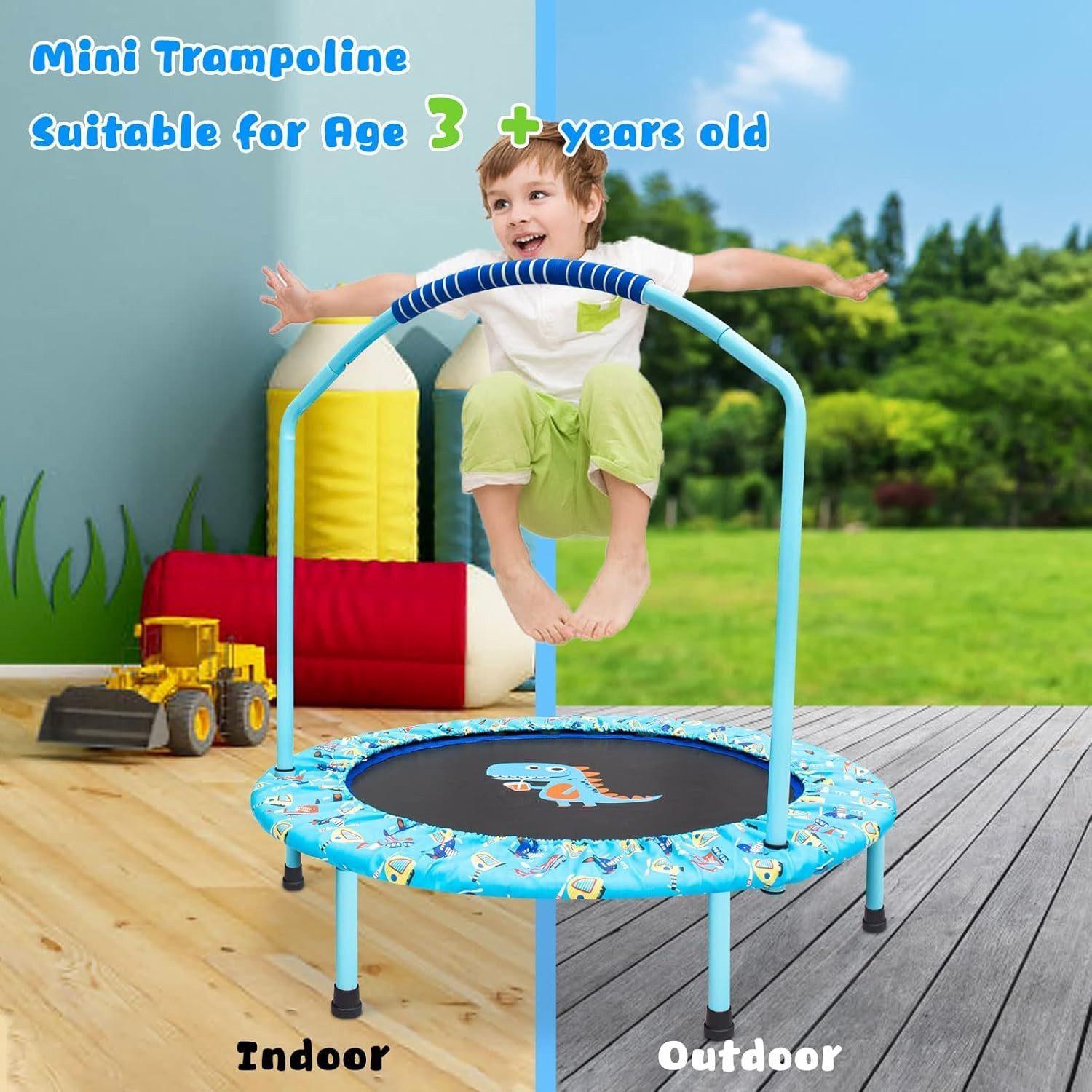 LBLA - Kindertrampolin - Hellblau