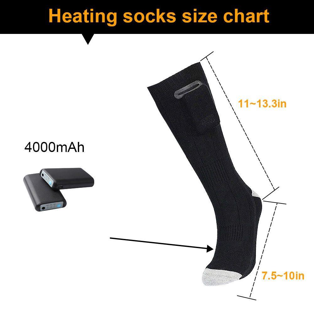 Goldstern Heizsocken - Schwarz 9801C