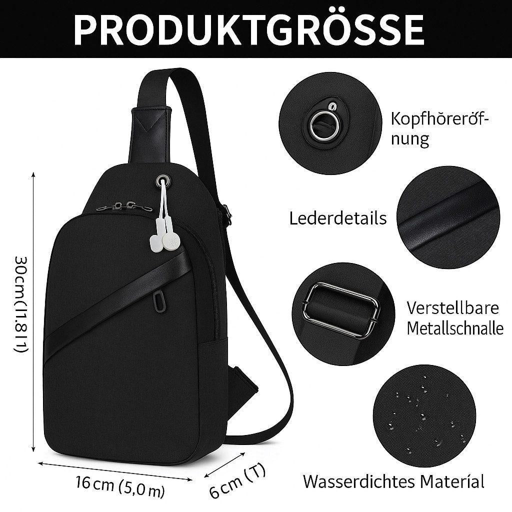 Umhängetasche - Schwarz