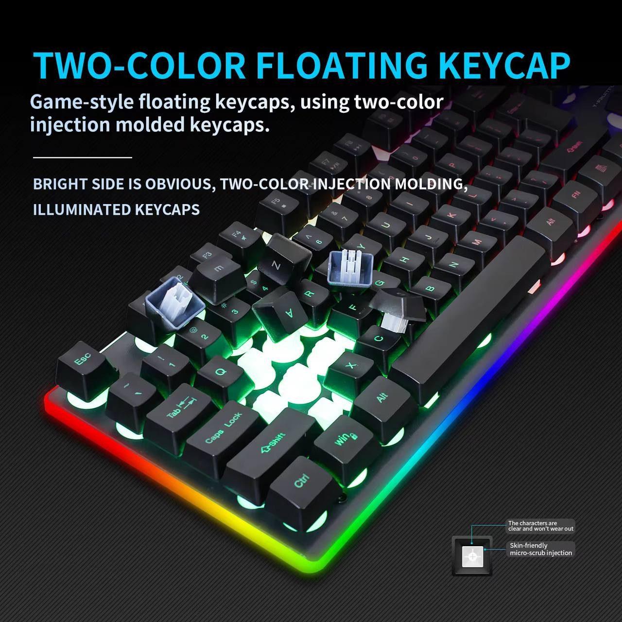Goldstern Tastatur- und Maus-Set - KM99 WL Schwarz