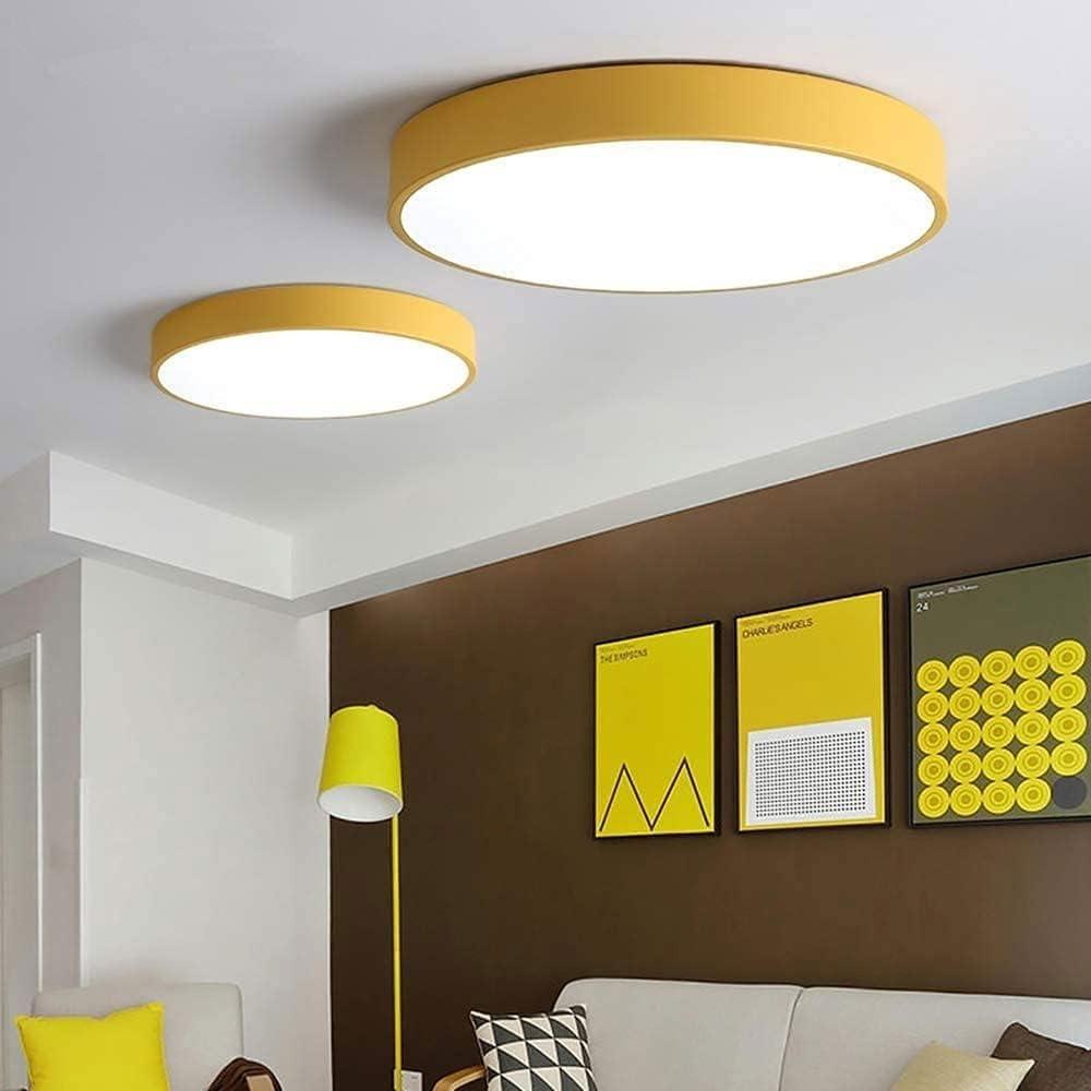 LED Deckenleuchte-Gelb-30-7565-Warmweiß