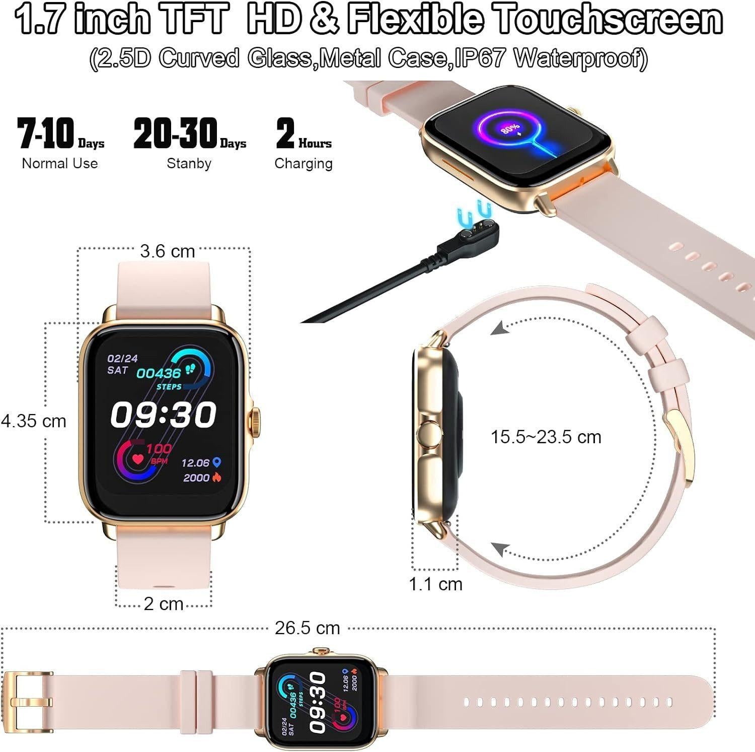 Zero-G - Smartwatch - Hellgold