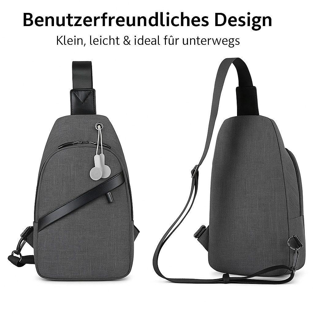 Umhängetasche - Grau