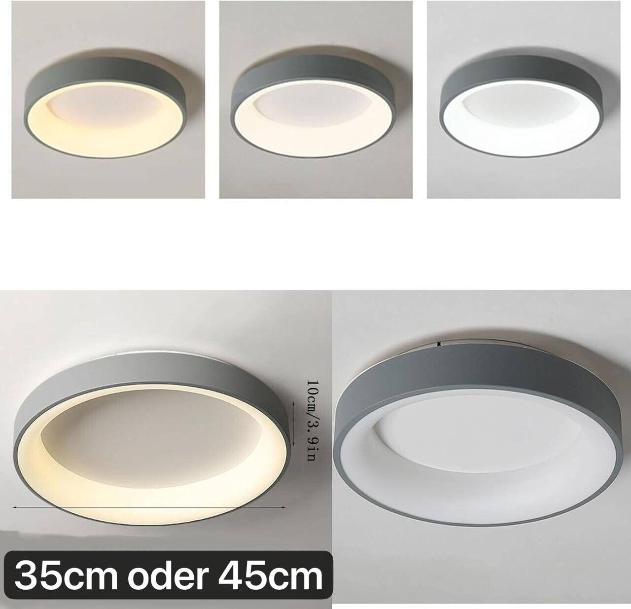 Ceiling - Deckenleuchte - 803-45-N-4429 Grau/Schwarz