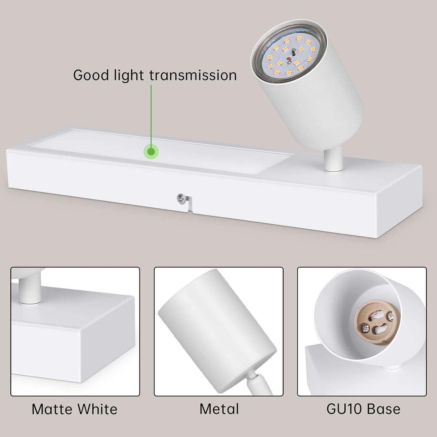 Kimjo - LED Deckenstrahler - 1er weiß