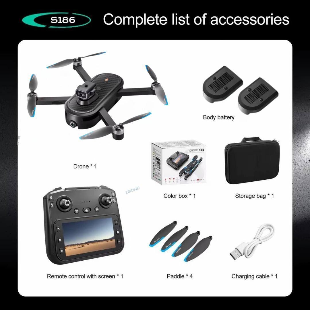Drone - S186 - Schwarz