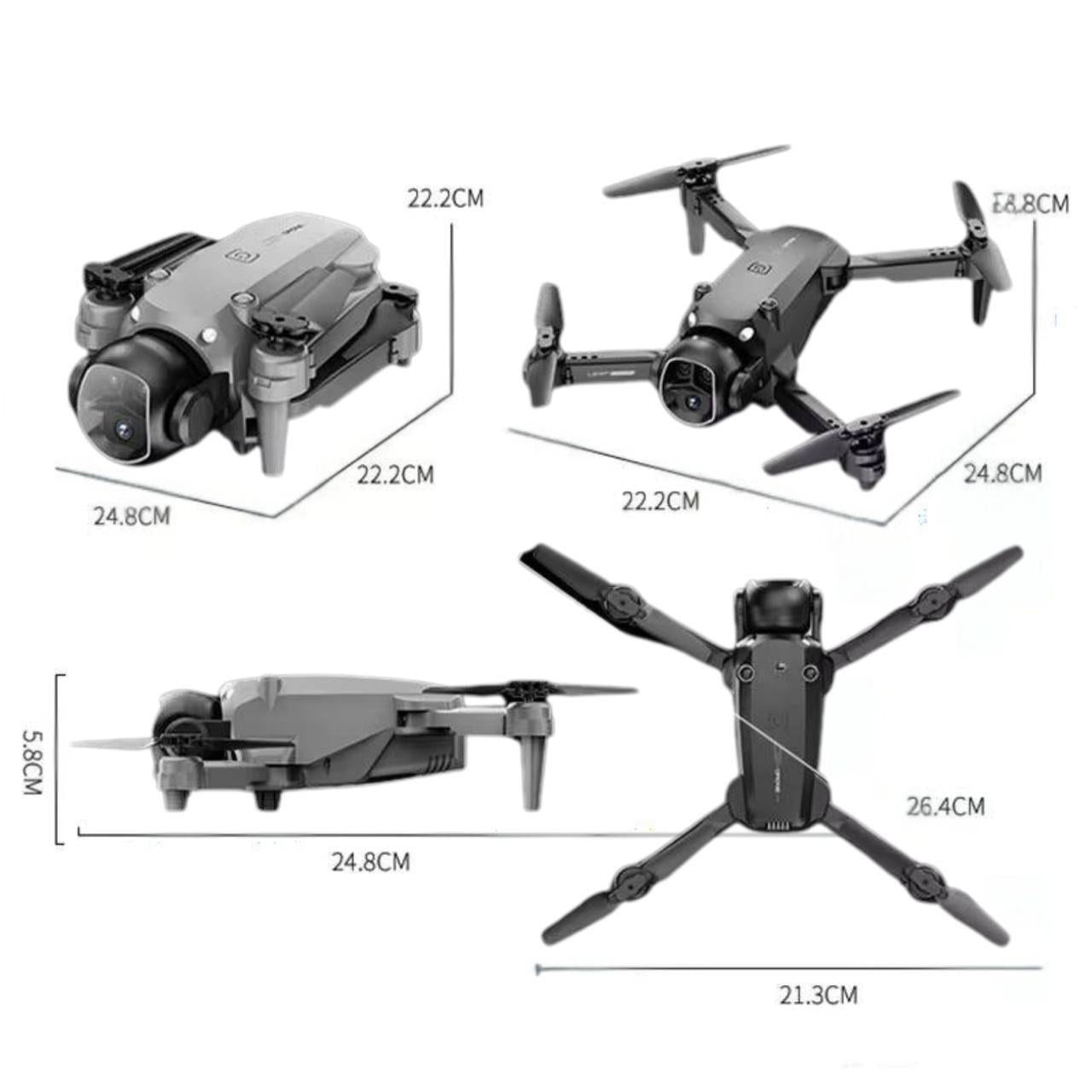 Drone - E4-VR - Schwarz