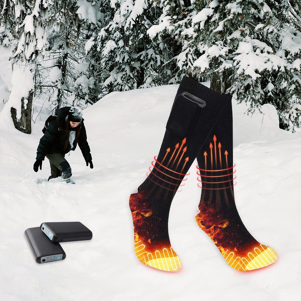 Goldstern Heizsocken - Schwarz 9801C