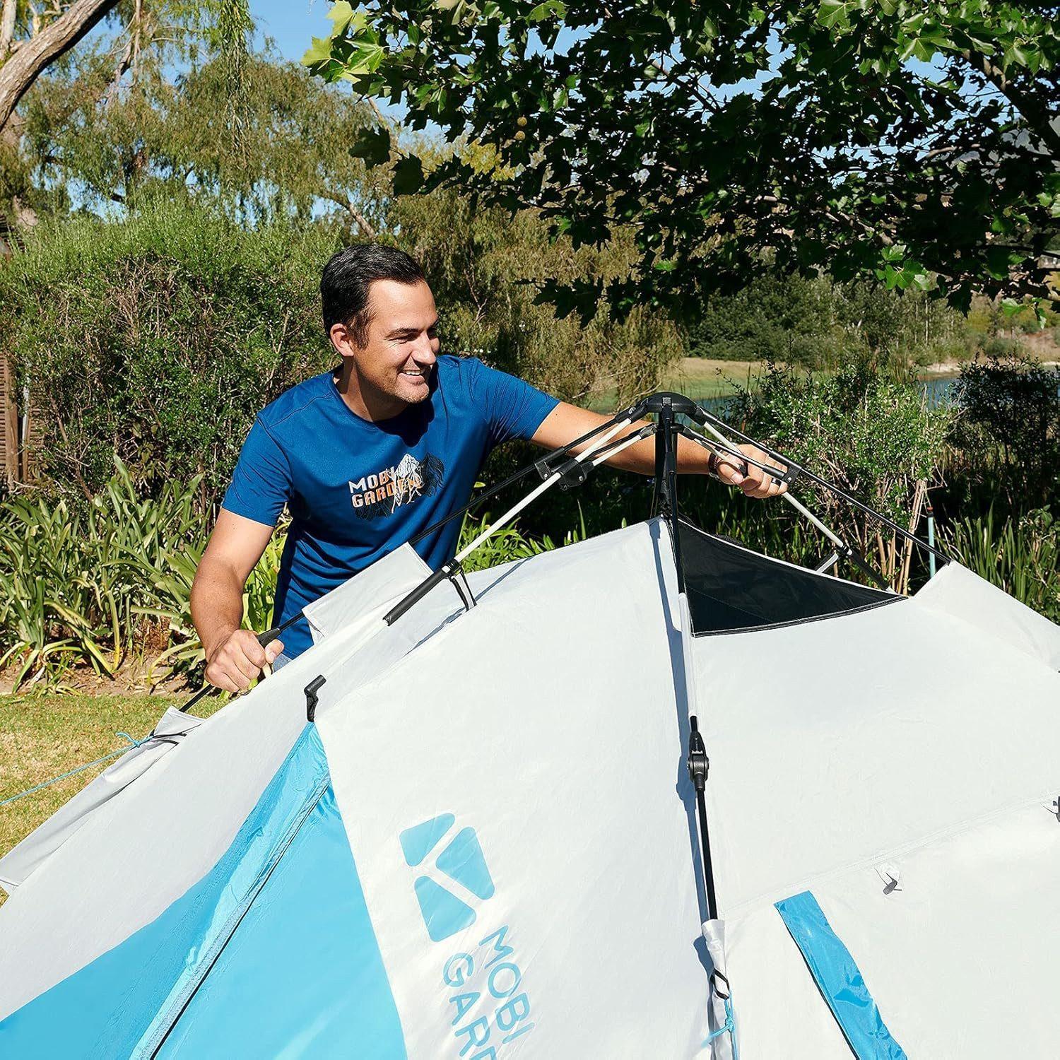 Mobi - Garten-/Camping-Zelt - Blau