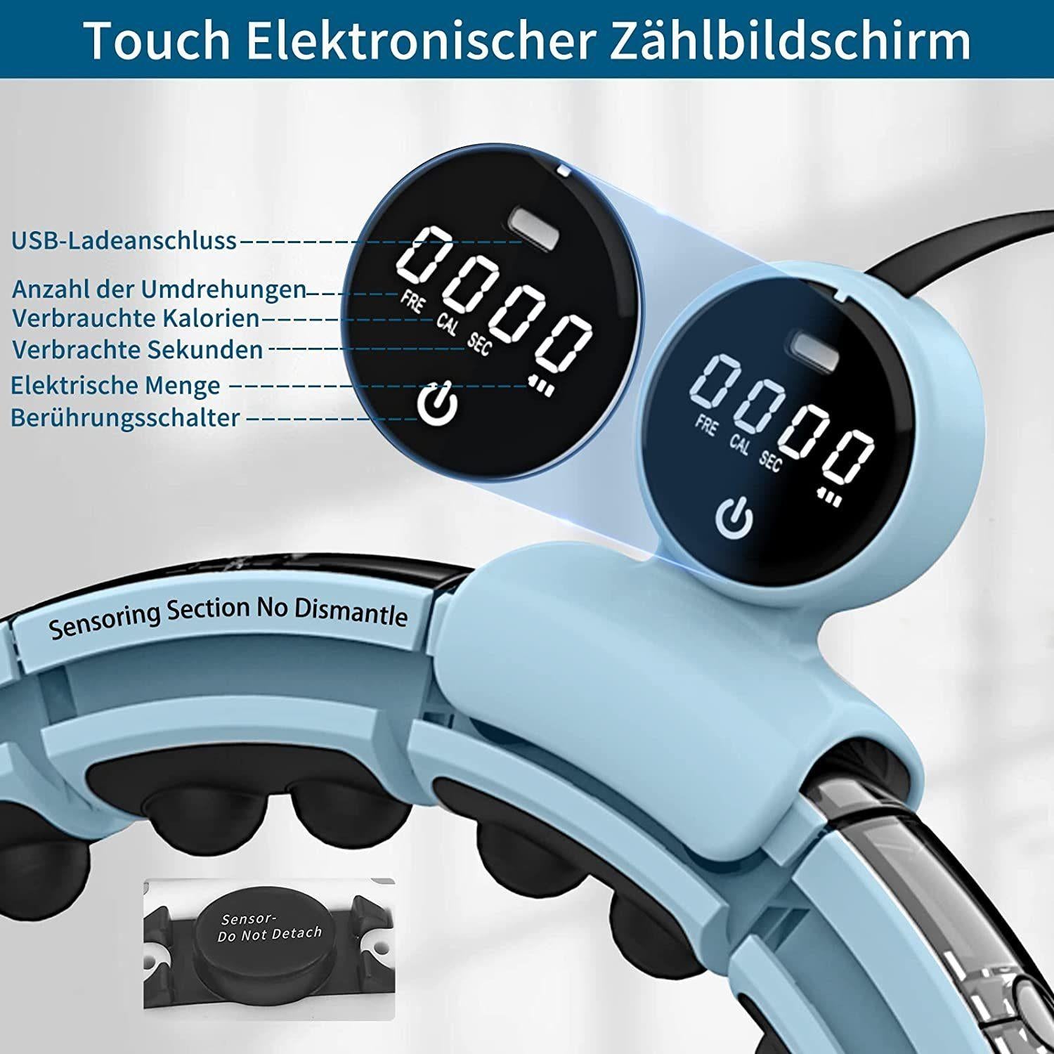 Soog Digi - Smart Hola Hoop Reifen - Hellblau