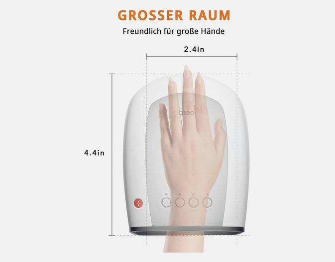 Elektrisches Handmassagegerät - Breo iPalm