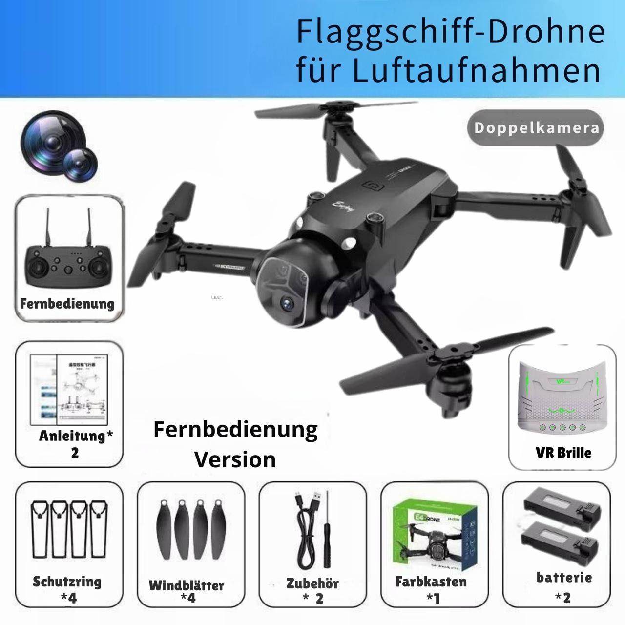Drone - E4-VR - Schwarz