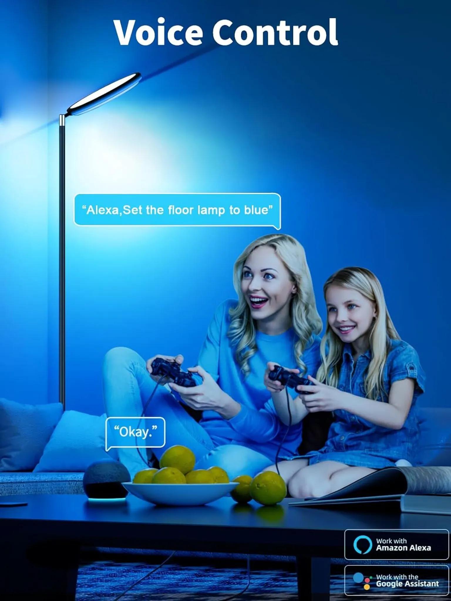 RGBW - LED Stehlampe - Dimmbar