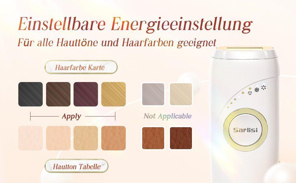 Sarlisi IPL - Haarentferner - XL6D
