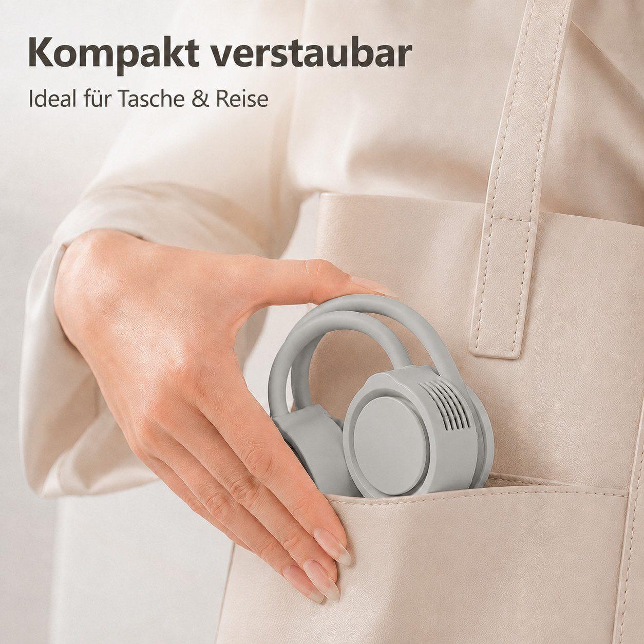 Zantan - Nackenventilator 360° verstellbar - Grey
