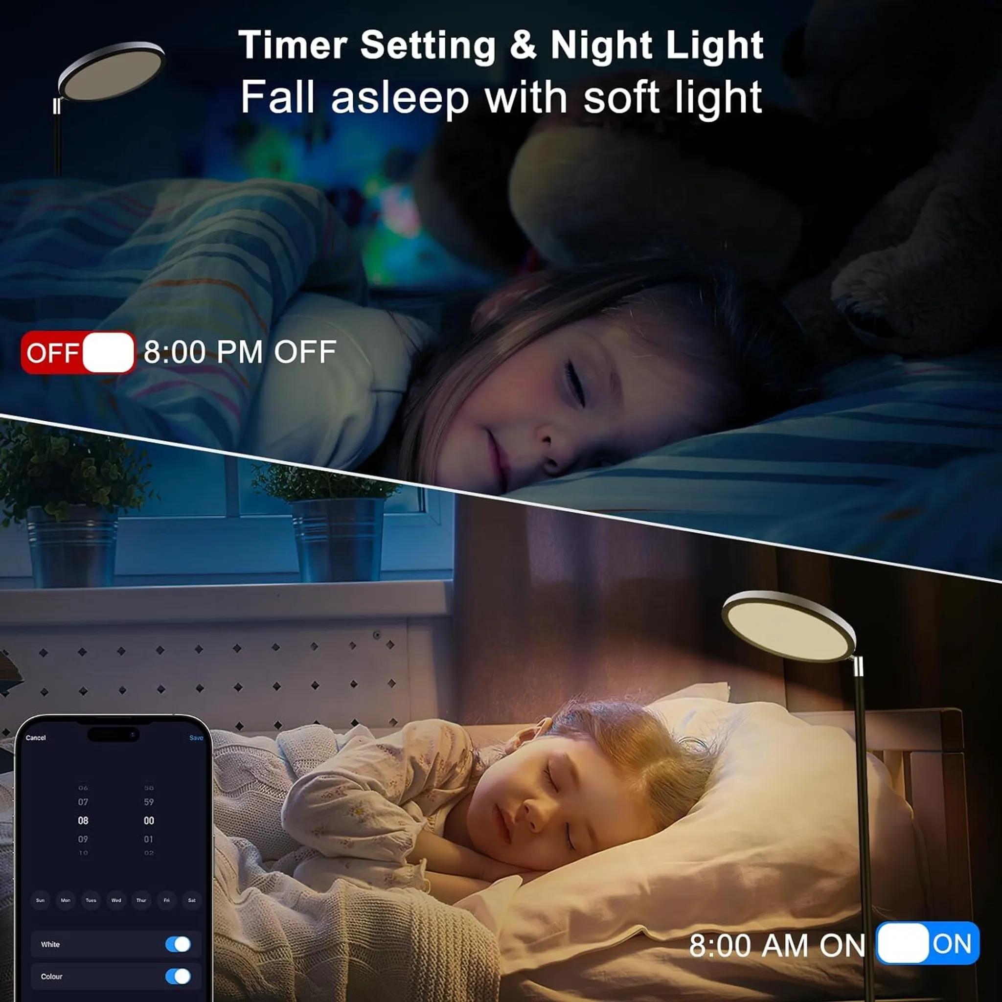 RGBW - LED Stehlampe - Dimmbar