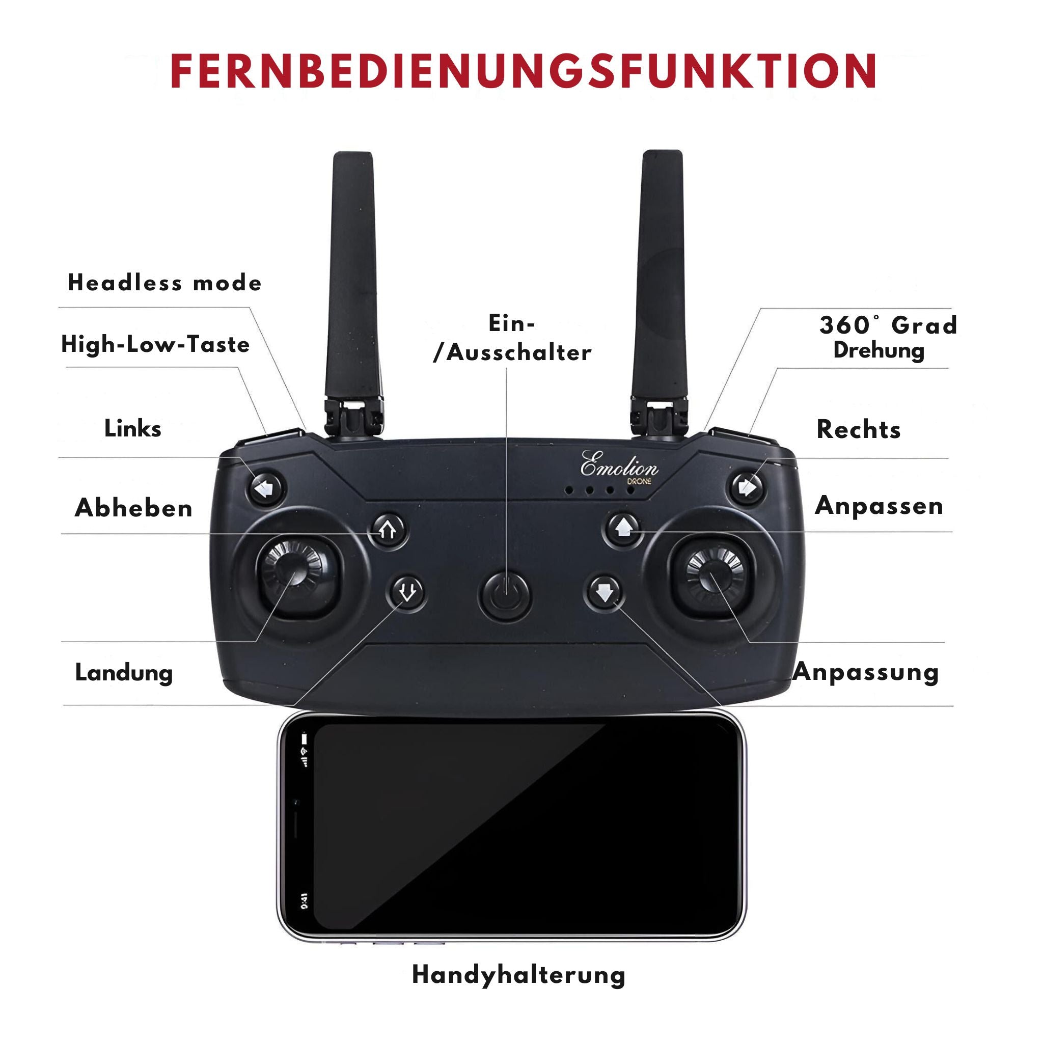 Drohne mit 4K-Kamera - Copter 120
