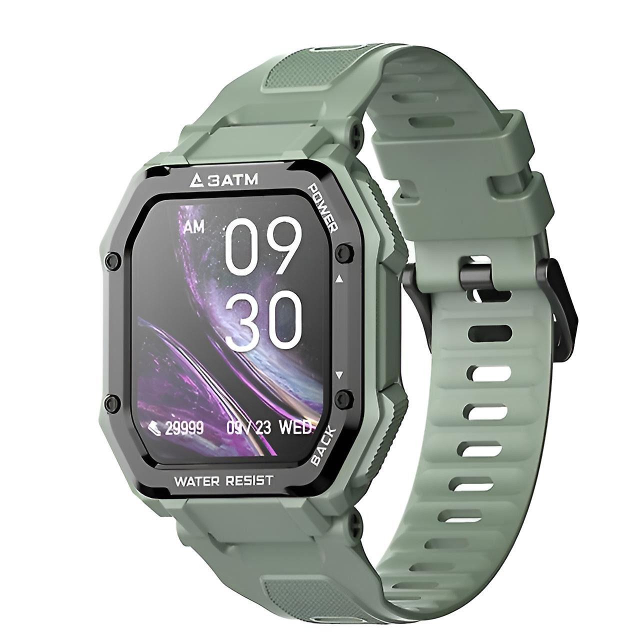 Canspot - Smartwatch/Fitnessuhr - Grün