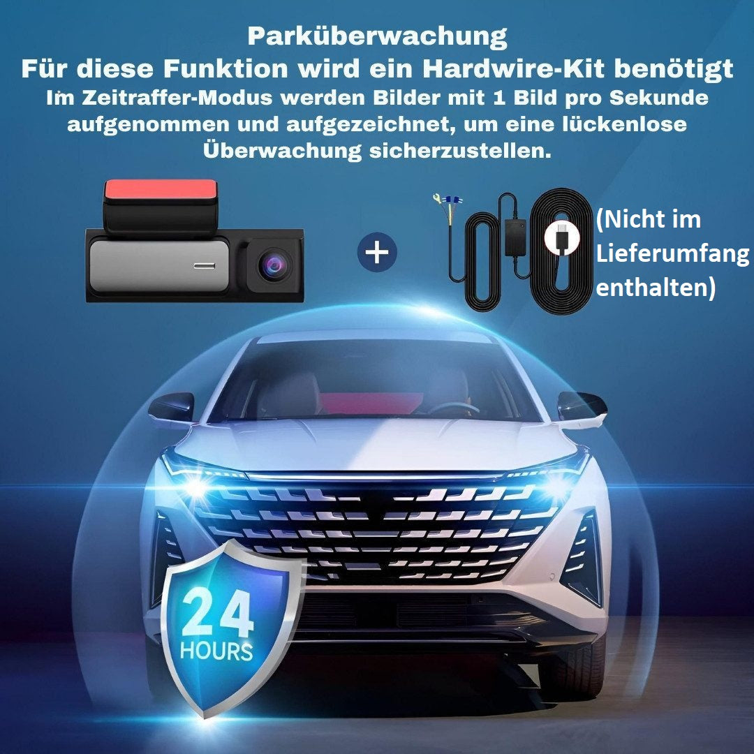 Goldstern Dashcam - Auswahl: K803 (Vorder- & Rückkamera)