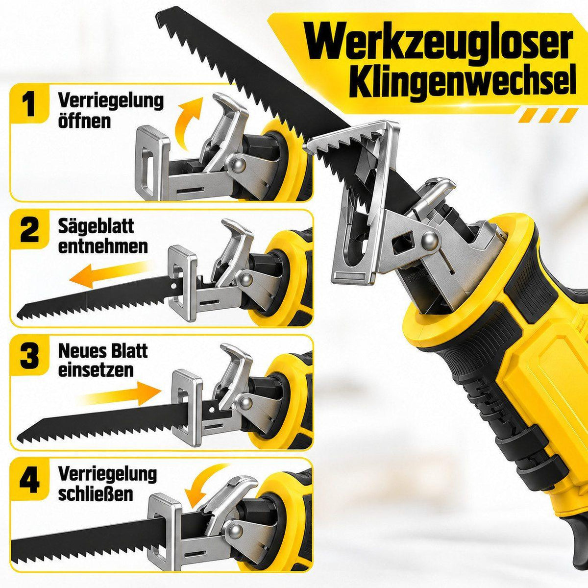Fadakwalt Akku-Säbelsäge - DC52134