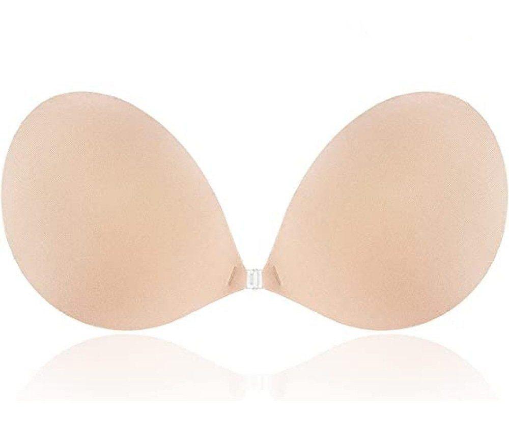 HonLena - Push up BH - ClipsRund Beige AB