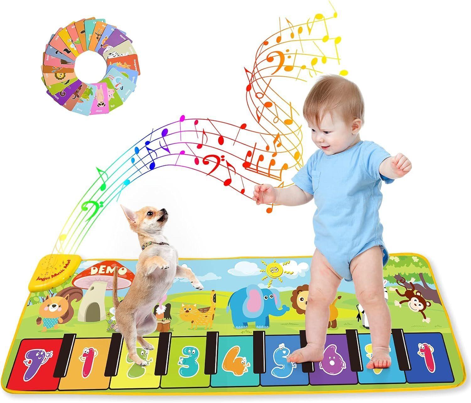 JoyJoz Spielmatte - 130cm Zoo