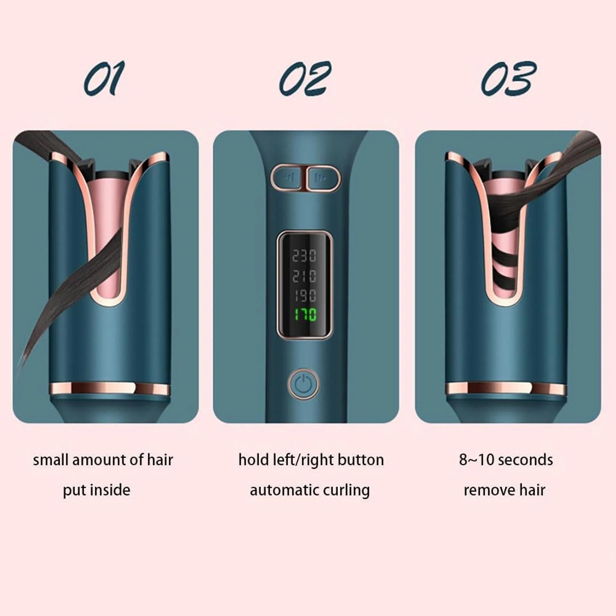 Ckeyin - Automatischer Haar Lockenstab