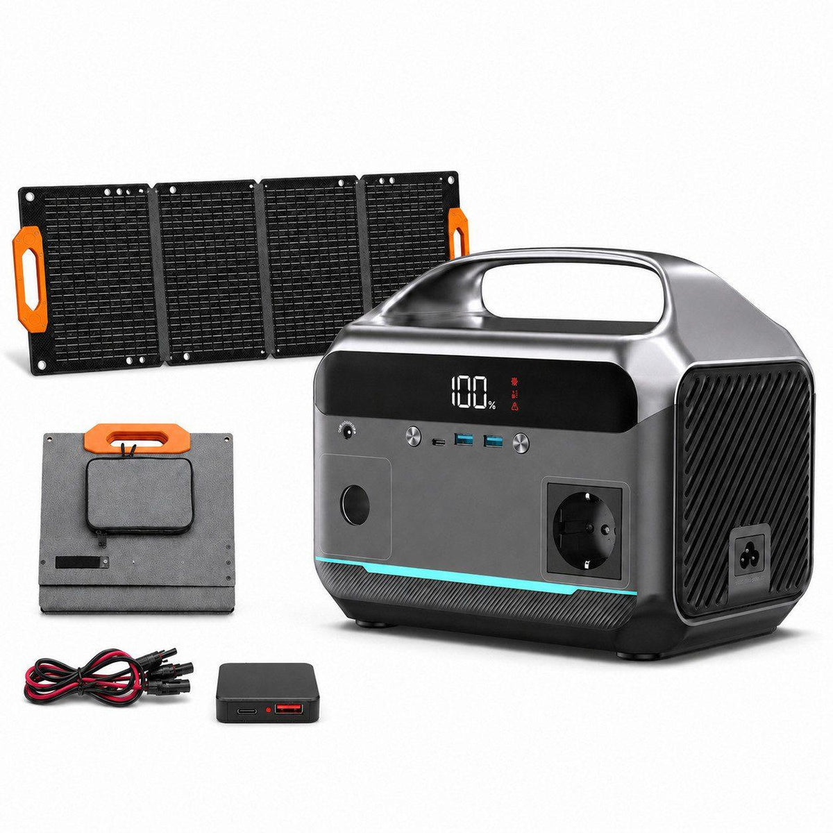 Powerstation NEO K2 - 288Wh 600W inkl. 100W Solarpanel