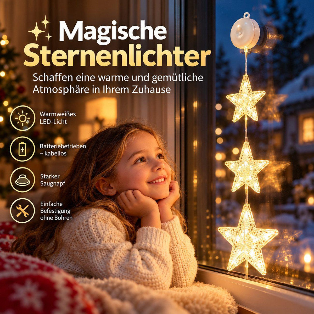 Fremon - LED-Lichterkette - 4er