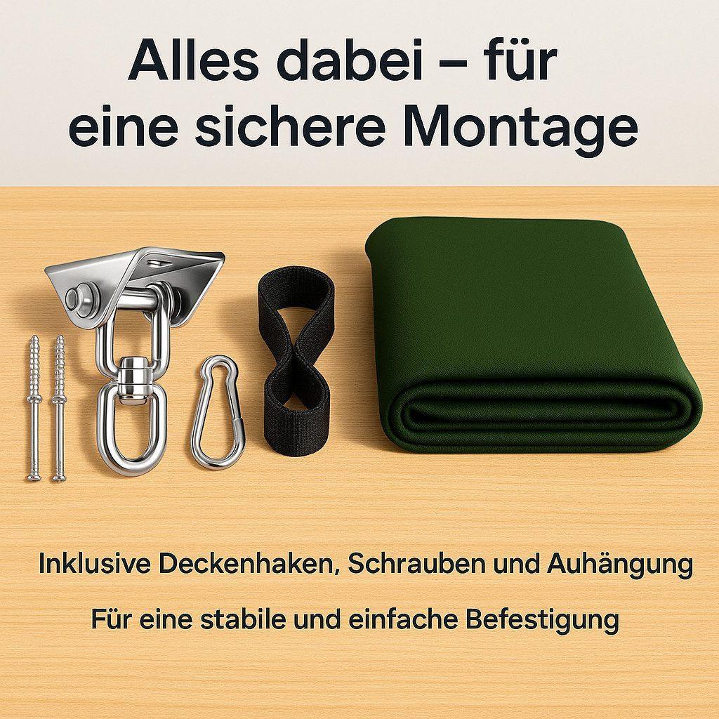 Kronenberg Schwing Tuchschaukel - Dunkelgrün