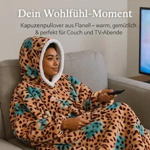 Winthome Kapuzenpullover - BZCV Leopard