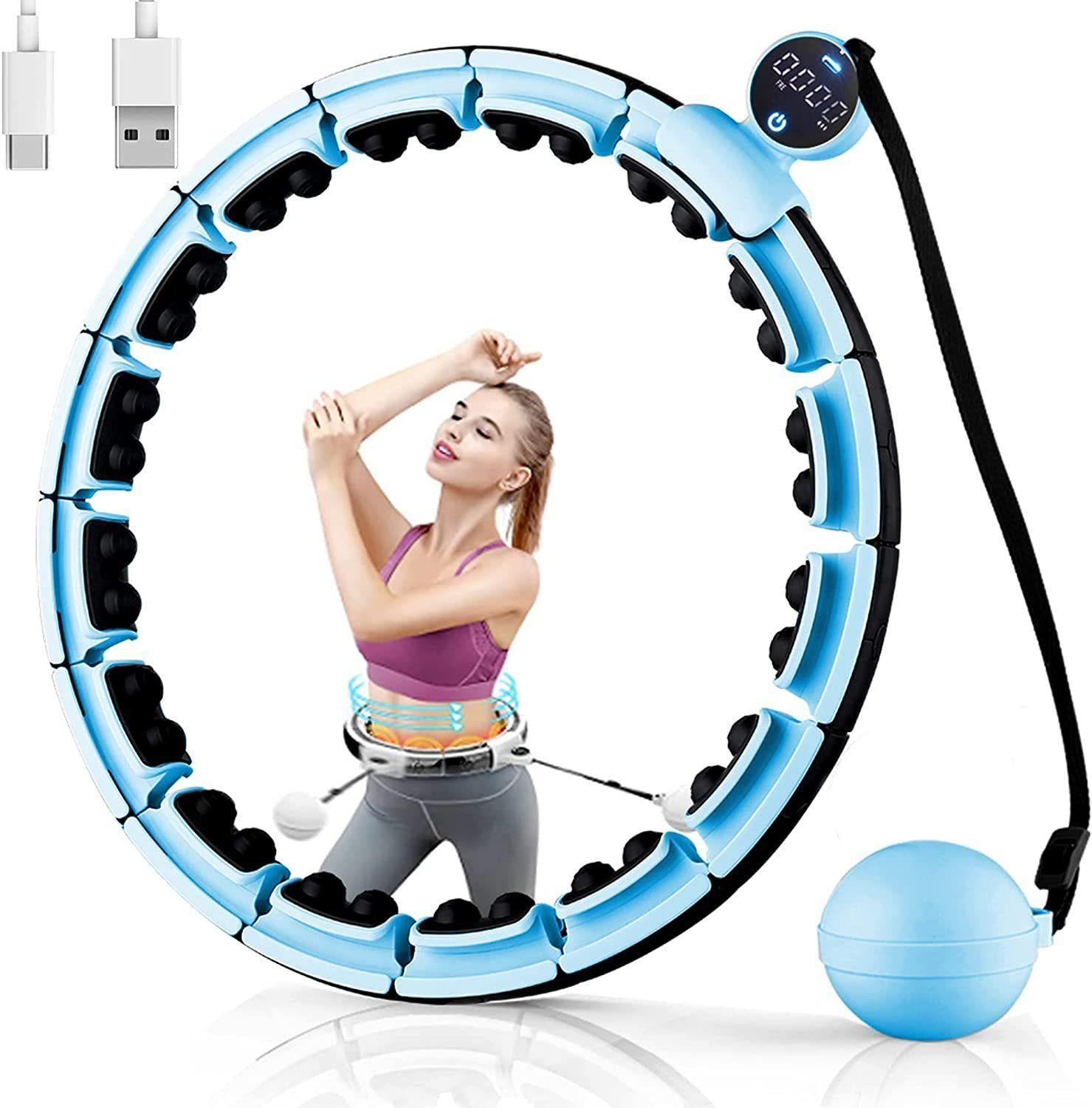 Soog Digi - Smart Hola Hoop Reifen - Hellblau