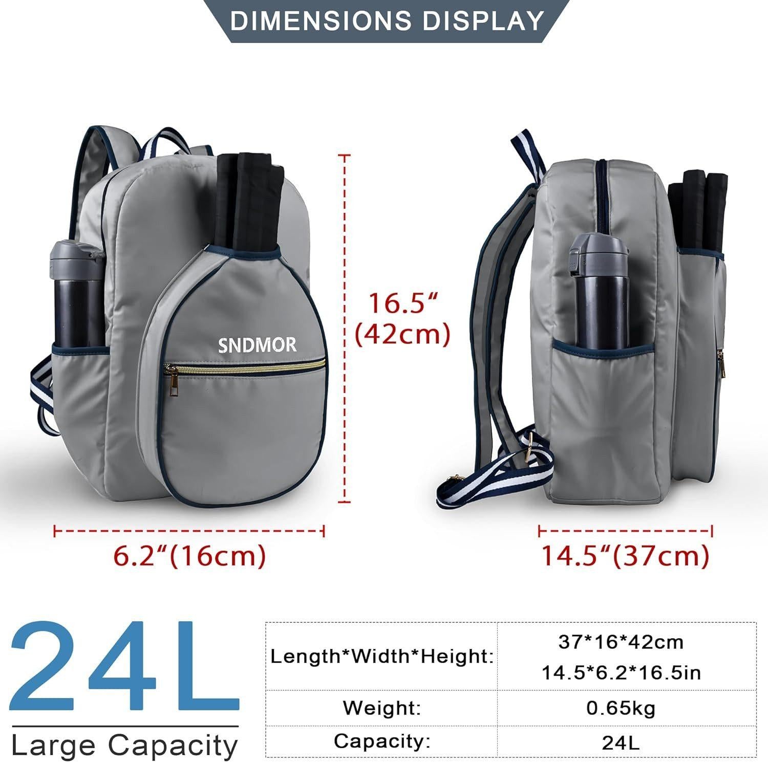Sportrucksack - SNDMOR - Grau