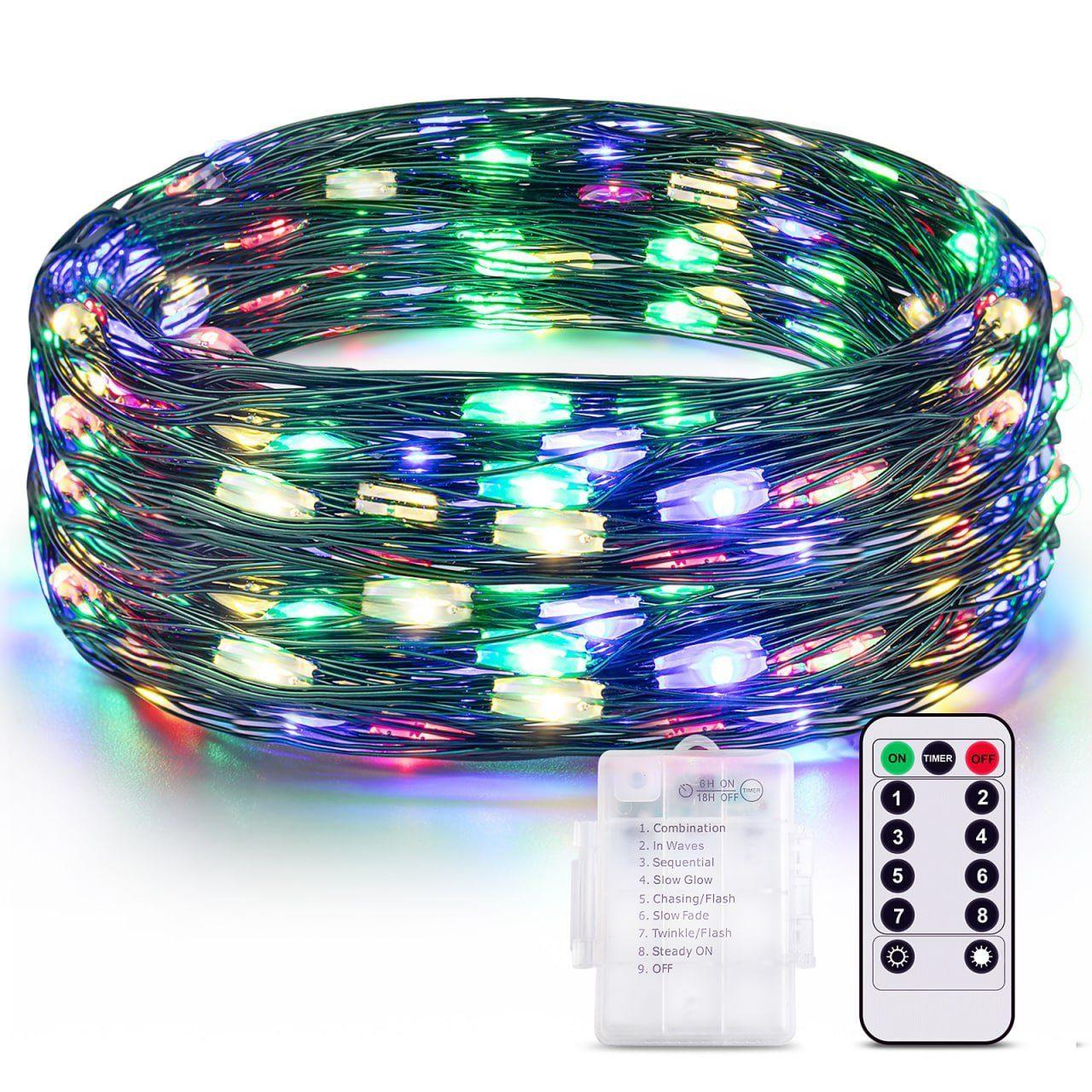 LED Lichterkette - 10M - Bunt